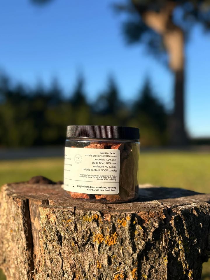 Freeze-Dried Beef Liver Pet Treats